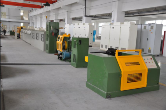 Picture of Single wire electroless copper coating line-right
