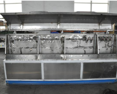 Picture of rinsing machine for Aluminum wire